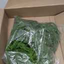 2 Pcs 6 Ft Artificial Norfolk Pine Garlands - Green Artificial Greenery Garland, Winter Christmas Garland for Table, Mantle, Wall, Indoor, Outdoor Holiday Dcor