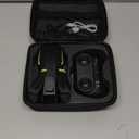 Drone with Camera, Dual 720HD, Drone for Kids with Cool Lights, Gestures Control, Vertical Shooting, Waypoint Flight, Gravity Control, 3D Flip, 3-Speeds, Drones for Adults, Beginners, Kids (Black)