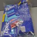 Ziploc Gallon Food Storage Freezer Bags, 132ct Total, Stay Open Design, Easy to Fill, 66 Count, 2 Pack, 132 Total