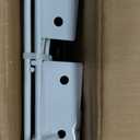 WALMANN 2 Pack Garage Wall Shelves, 45x15 inch Wall Mounted Storage Shelves for Garage Heavy Duty Floating Shelf, Holds Up to 220 lbs(White)