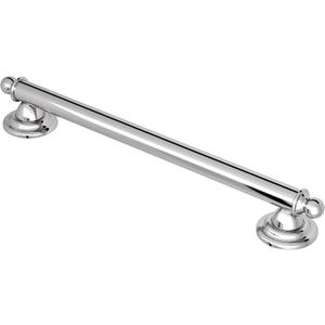 Moen YG2224CH Bathroom Safety 24-Inch Stainless Steel Traditional Bathroom Grab Bar, Chrome