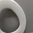 Bemis 1500EC Durable Wooden Toilet Seat, Easy Clean Hinges, Made in USA, Elongated, White