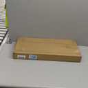 Extra Wide 26in Wooden Step Stool, Heavy Duty One Step Stool for Adults and Seniors, Holds Up to 550 lbs, Reinforced Cross Bar, Non-Skid Surface, Multipurpose Use for Kitchen, Bathroom, Bedroom (Warm Acacia)