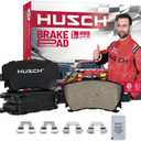 HUSCH D1108 Rear Ceramic Brake Pads Kit Fit For Audi A3 2006-2010, For A4 2005-2009, For A6 2006-2011, For Volkswagen CC 2009-2016