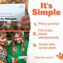 OFF TOPIC Friendsgiving: A Thanksgiving Game for Adults - Fun Holiday Party Game for Friends & Family - Friendsgiving Dinner Activity