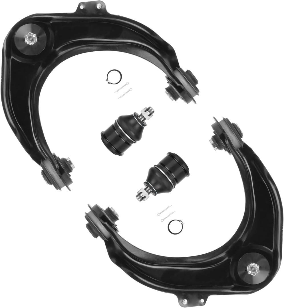 4pc Front Upper Control Arms with Ball Joint Suspension Kit Fit for Acura CL 2001-2003 Fit for Acura TL 1999-2003 Fit for Honda for Accord 1998-2002 K620284 K620285 K9643