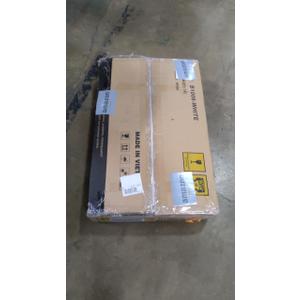 COMHOMA Vanity Desk with Mirror and Lights, Makeup Vanity Table with 4 Drawers & Storage Shelves, Large HD Mirror, 3 Color Modes & Adjustable Brightness, Modern Dressing Table for Bedroom, White