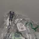 20''Tall Black Crystal Pendant Taper Candle Holders/Stylish Candle Stands/Candlesticks Holder/Candelabra for Home Decor, Weddings/Parties/Elegant Dining Table Centerpiece (1, Black, 5 Arm)