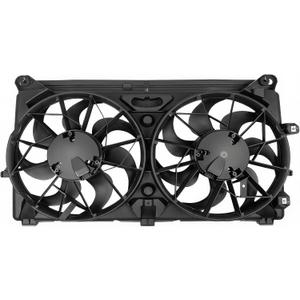 620-654 Engine Radiator Cooling Fan Assembly for 2007-2013 Chevy Avalanche Silverado Suburban Escalade Tahoe Sierra Yukon Silverado 620654 15780788