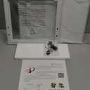 Expandable Cabinet Shelf Organizer Riser for Kitchen Pantry Cupboard Under Sink Countertop (White, 8.2D * 12.2-21.6W * 7.7H)