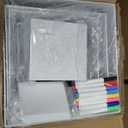 11 Pcs Buffet Risers and Stands with Mini Table Sign and Makers, Food Risers for Buffet Table Display Stand for Party Catering Dessert Jewelry Collectible (10" 9" 8" 7.5" 6.8" 6" 5" 5" 4" 4" 3")