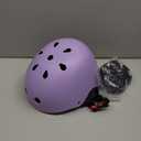 Kids Bike Helmet, Adjustable and Multi-Sport, from Toddler to Youth, 3 Sizes (Medium: 21.3" - 22.4", Pale Lavender)