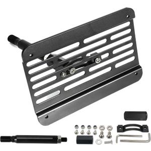 Front Bumper Tow Hook License Plate Mount Relocator Bracket Mounting Bolt Adapter Kit for Subaru WRX STI Forester Impreza