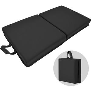 Kneeling Pad for Gardening, Exercise, Cleaning, Mechanic Work, Extra Thick Memory Foam Knee Cushion,Bath Kneeler Pad, Knee Pads for Women, Men, Baby Bath, Garden, Yoga Knee Cushion (Black)