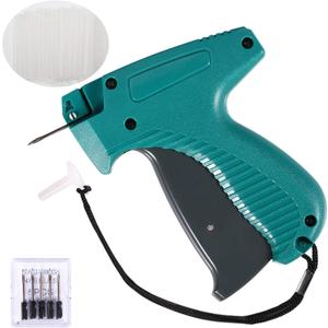 Price Tagging Gun for Clothing,(Not Stitch Gun) Standard Retail Price Tag Attacher Gun for Clothes with 6 Needles & 1000pcs 2" Barbs Fasteners for Store (Tag Gun+1000 2" Fasteners)