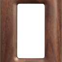 North American Walnut Switchplates and Outlet Covers Decorative Solid Wood Light Switch Cover for Stylish Dcor