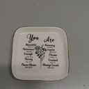 Christian Bible Verse Jewelry Dish for Women: Inspirational Religious Gifts for Birthdays & Mother's Day