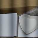 24 Pcs Ceramic Jewelry Tray 4.5 in Ring Dish Bulk Decorative Trinket Dish for Bridal Christmas Birthdays Gifts