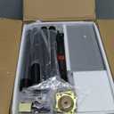 Black Nightstand,Modern Bedside Table with Storage Drawer and Open Wood Shelf, for Living Room, Bedroom and Small Spaces, Accent Night Stand with Solid Wood Legs, Easy Assembly,Classic Black