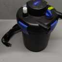 AquaForte GPF-1500 (9 Watt) Pressure Filter, Power 9 Watt, Voltage 230 V, Frequency 50 Hz, Inlet/Outlet 19/25/33 mm, Recommended Flow Rate 4,000 l/h, Suitable for Ornamental Ponds up to 3,000 Litres