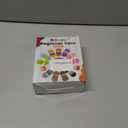 Crochet Kit for Beginners, 3x50g Chunky Cotton Yarn, Light Grey for Crocheting & Knitting, Easy Stitches