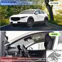 Windshield Sunshade for Mazda CX-30 2020-2026 Accessories Front Window Sun Shade Foldable Reflective Sun Visor Custom Sunscreen UV Blocker Privacy Protector HeatShield Keeps Your Vehicle Cool
