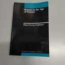 Reason in the Age of Science (Studies in Contemporary German Social Thought)