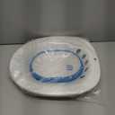 Electric Sitz Bath for Toilet Seat - Suitable for Pregnant Women and Perineal Care, Hemorrhoids, Sits Bath Kit for Women, Perineal Soaking - Yoni Steam Seat - Collapsible (Electric Sky-blue)