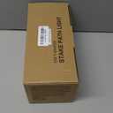 DenicMic Solar Lights Outdoor 10 Pack Waterproof Solar Christmas Lights Outdoor 6000K Cold White LED Stainless Steel Stake for Pathway Yard Garden Driveway Outside Decor