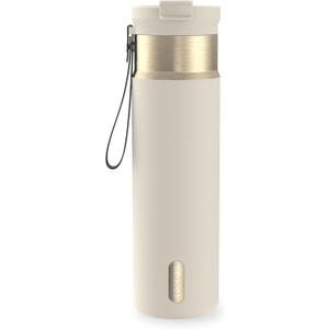Contigo DualSip 24 oz Stainless Steel Vacuum-Insulated Water Bottle with Carry Strap & 2-in-1 Leakproof Lid (Straw or Spout), BPA-Free & Lead-Free, Dishwasher Safe
