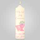 Threlaco My First Holy Communion Taper Candle Gifts Religious Gift 9.84 Inches Catholic Candles with Chalice Design Catholic Gifts for Church Supplies Baptism Wedding