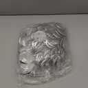 300 Pcs 58mm/2.28 inch Button Maker Supplies, 58mm Button Supplies Parts, (Approx. 2.25 inch) Round Badge Blank Button Pins, Includes Metal Pin Back Cover, Metal Cover, Clear Film