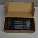 Cisily Kitchen Sink Caddy Organzier with High Brush Holder, Sponge Holder for Sink, 304 Rustproof Stainless, Kitchen Countertop Soap Dispenser Organizer, Kitchen Decor and Accessories (9.25, Black)