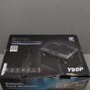 Upgraded Zigma Solar Powered Robotic Pool Skimmer Surface Cleaner Dual Charging Options Smart Obstacle Avoidance 12 Hours Continuous Cleaning Ideal for Above Ground Pool