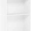 FURINNO JAYA Simply Home 5-Shelf Bookcase, 5-Tier, White