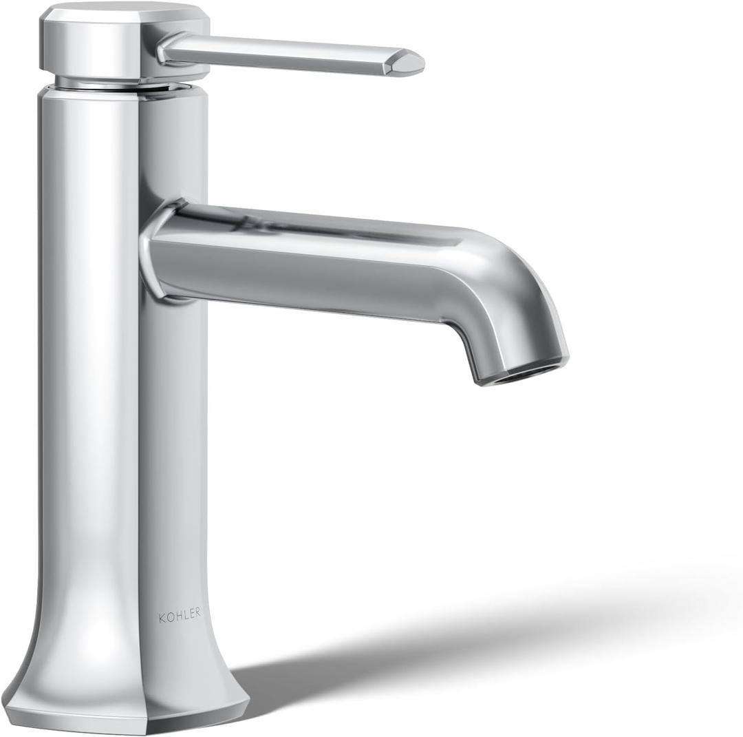 Kohler 27000-4-CP Occasion® Single-Handle Bathroom Sink Faucet, 1.2 gpm, Polished Chrome