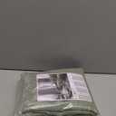 LAMIT Linen Blended Curtains 72 inch for Bedroom, Linen Textured Light Filtering Drapes Bronze Grommet Boho Neutral Panels for Farmhouse/Living Room, 2 Panels, 52 x 72 Inch, Sage Green