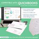 Blue Summit 1099 NEC Forms 2025 with Envelopes, 25 2025 1099 NEC Tax Forms, 4 Part Kit, Compatible with QuickBooks and Accounting Software, 25 Self Seal Envelopes with 3 1096 Included