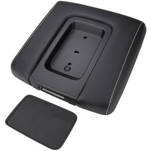 SHUNTALL Front Seat Center Console Armrest Cover Lid Compatible with 2014-2020 Chevrolet Silverado Suburban Tahoe GMC Sierra Yukon XL 22881398