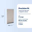 PetSafe Original Replacement Flap - Doggie Door Vinyl Replacement Flap for Sliding Glass Pet Door - Durable & Made with Non-Toxic Materials - 24 7/8" H x 13 1/8" W - Extra Large
