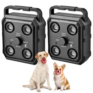 Iynor Anti Barking Devices for Dogs,Auto Bark Box Dog Bark Control Devices for Indoor and Outdoor,Ultrasonic Dog Barking Deterrent with 3 Modes(2 Pack)
