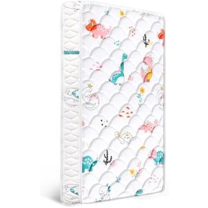 Letmxiu Premium 5" Crib Mattress and Toddler Mattress, Dual-Sided and Firm, Hypoallergenic Crib Mattress, Fits Standard Crib and Toddler Bed