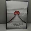 ELSKER&HOME 18"x24" Poster Frame 3 Pack, Black Picture Frame for Horizontal or Vertical Wall Mounting, Sturdy and Scratch-proof