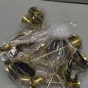 Gold Candle Holders Set -30pcs Taper Candle Holder for Candlesticks, Tall Metal Candlestick Holders for Table Centerpiece, Home Decor, Fits 3/4 Inch Thick Candles (Gold, 4 Sets (12 Pcs))