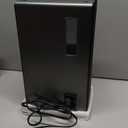 NineSky Dehumidifiers for Home, 95 OZ Water Tank, (1000 sq.ft) Dehumidifiers for Bathroom Bedroom Basement with Auto Shut Off,7 Colors LED Light(Gray)