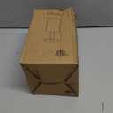 Small Table Lamp for Bedroom, Nightstand Lamp Linen Lampshade Bedroom Wood Base Small Bedside Lamp for Night Stands, Desk Lamps for Reading Living Room, Office (LED Bulb Included) (Wood Base)