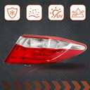 labwork 1-Pack Right Passenger Side Tail Light Replacement for Toyota Camry 2015 2016 2017 Outer Rear Brake Lamp Assembly TO2805121 8155006640