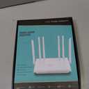 WiFi Router, 6-Antenna High-Gain Router, 802.11 b/g/n Internet Router, Supports Router, Bridge, Repeater and AP Modes for Home Office