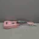 21 Inch Wooden Kids Toddler Child Children Acoustic Guitar Musical Instruments Ideal for 3-9 Year Old Boys Girls Gifts (Pink)