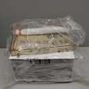 Bathroom Organizers and Storage, Makeup Organizer (Sturdy Durable Attractive), Ideal for Vanity, Countertop, Counter, Perfume, Skincare, Cabinet, Cosmetic, Dresser Organizer (Gold) (3 Drawers)